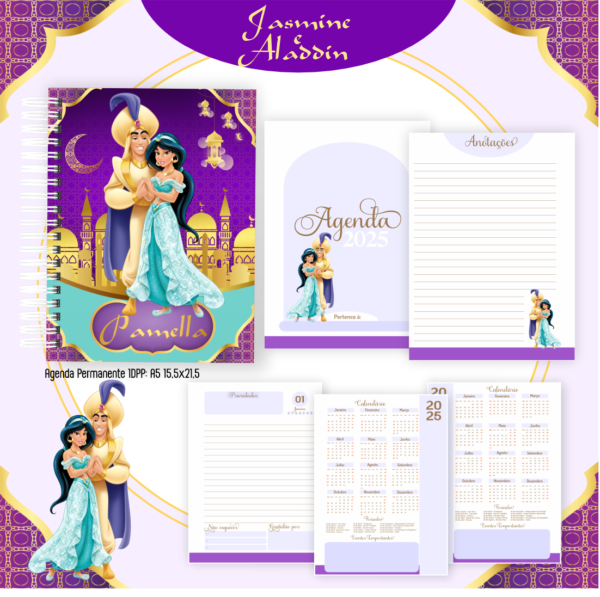 Agenda Jasmine e Aladdin